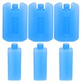 thumbnail image 1 of GOOHOCHY 6 paquetes de hielo para enfriar: bloques de congelación para loncheras, bolsas térmicas y ventiladores de aire acondicionado. Paquetes de hielo reutilizables rellenables con agua para, 1 of 8