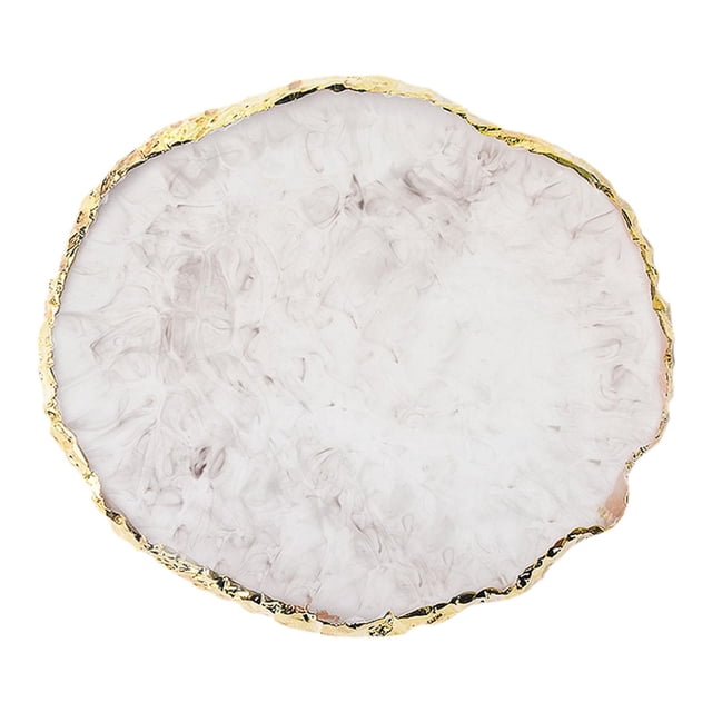 Paleta para Decoración de Uñas, Placa para Mezclar Uñas, Soporte para Uñas, Herramienta de Exhibición, Paleta de Pintura Artística para Uñas Decorativ Gris