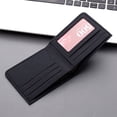 thumbnail image 6 of For Male Coin Purse Letter Credit Card Thin Solid Color Canvas Korean Purse Card Holder Men Wallets GREY, 6 of 8