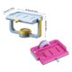 thumbnail image 3 of Suction Cup Soap Holder Easy Installation Drainage Tray for Bathroom Shower & Kitchen Soap Holder Pink And Blue, 3 of 4