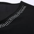 thumbnail image 7 of Babysbule New Dresses for Women Women's Fashion Sexy V Neck Mesh Long Sleeve Lace Mini Dress, 7 of 7