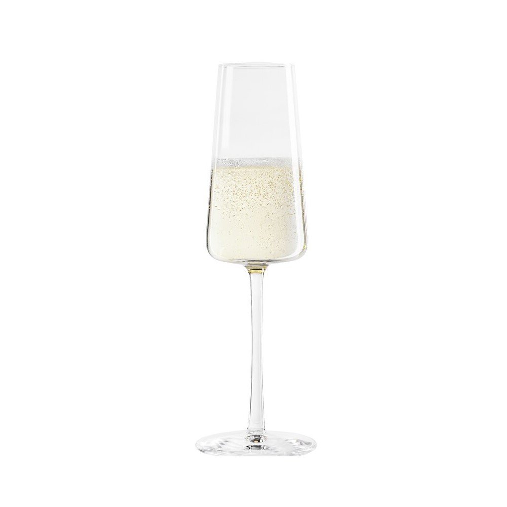 Stolzle 8.5oz Power Crystal Champagne Flutes Set of 4