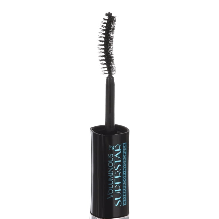 L'Oreal Paris Voluminous Superstar Waterproof Mascara, Blackest Black photo 4