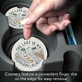 thumbnail image 3 of Thirstystone "Lakeside Days" Single Coaster for Vehicle Cup Holder, 3 of 7