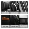 thumbnail image 4 of Tuqiang Car Seat Covers Waterproof for Chevrolet for Camaro 2015-Present Airbag Optimized Car Seat Covers Full Set with Temperature Regulation Technology Gray, 4 of 8