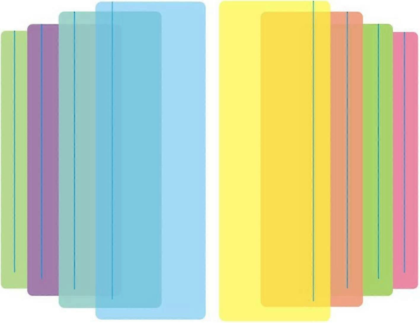 Adhd Ruler Guided Reading Highlight Strips, Dyslexia Overlay Ruler Reading Rulers ...
