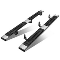 DNA Motoring For 04-12 Colorado GMC Canyon Crew Cab 6.5" Side Running Boards Pedal Step Bar