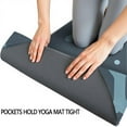 thumbnail image 3 of Paw Prints and Bones Hot Yoga Mat Towel Non Slip for Hot Yoga - Quick-Drying Yoga Mat Cover with 4 Corner Pockets with Travel Bag - Hot Yoga Towel Non Slip Grip Moisture Wicking Sweat 70"x26", 3 of 6