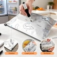 thumbnail image 3 of Visland 10 Pcs Sacs Scellés en Papier D\'aluminium Réutilisables Étanches et Refermables Sacs de Rangement pour Aliments Pochettes à Fermeture Éclair sous Vide avec Étiquette Fond Autoportant pour Fruits Légumes Viande, 3 of 7