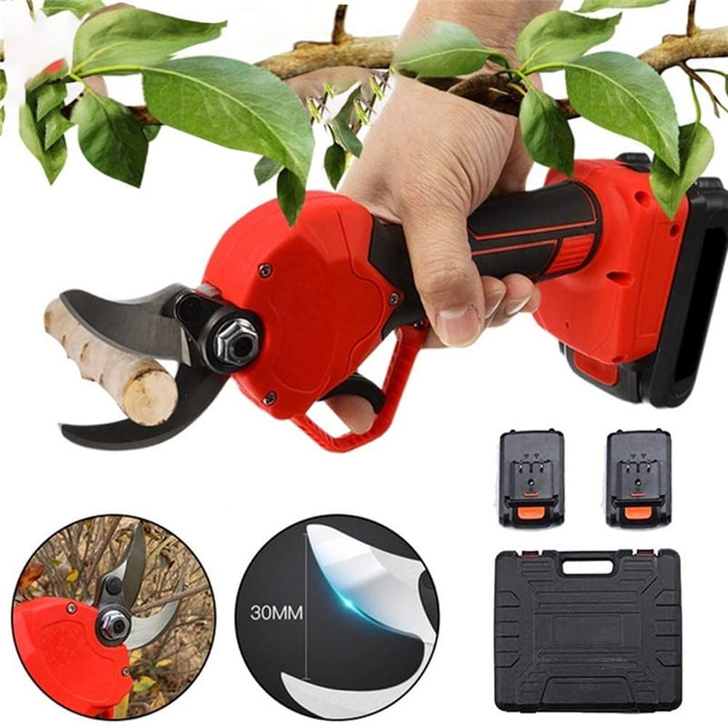 Cutting Diameter LIGO® Electric Pruning Shears For Gardening Cordless Rechargeable Tree Pruner 0.51 Inch MAX 13mm Pruner Tree Branch Flowering Bushes Trimmers With Safety Protection 
