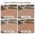 thumbnail image 7 of ODIKA Pink Mirrored Cheetah Leopard Print Covering Geometric Wildlife for Dining Room, Basement, Large Office, Non-Slip Chair-Friendly, 7 of 7