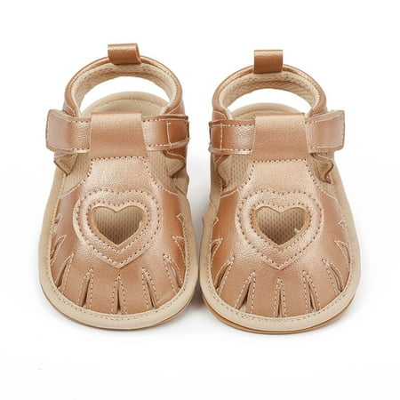

Infant Baby Girls Boys Soft Summer Sandals Casual Dress Shoe Anti Slip Rubber Sole Outdoor Flats Toddler First Walker Shoes