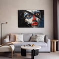 thumbnail image 5 of Abstract Decorative Painting Of Human Face Framed Gallery Poster Decorative Painting Canvas Wall Art Living Room Posters Bedroom Painting,Frame-style,12x18inch(30x45cm), 5 of 8