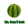 thumbnail image 1 of Juguete para masticar, dentición para perros, dispensación de alimentos, rompecabezas, que juegan para perros y grandes - Green_5cm Verde_5cm Yinane Cachorro Masticando Pelota Interactiva, 1 of 8