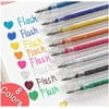 Tangnade Gel Pen Flash Gel Pen Color Pen Shiny Highlighter for Adult Crafting Doodling 10ml multicolor