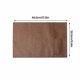 thumbnail image 4 of Camino de mesa escandinavo | Alfombra de comedor con aislamiento térmico de lino | Mantel individual de cena moderno impermeable a prueba de aceite | 1 Pieza | 44,5x29,5cm | Marrón grisáceo, 4 of 7