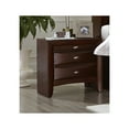 thumbnail image 3 of Global Furniture USA Linda Contemporary New Merlot Storage Queen Bed, 3 of 6
