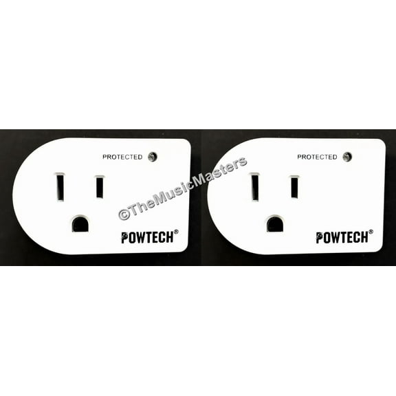 RHEA- 2X Single Outlet Ac Wall Plug Surge Protector Power Suppressor 245 Joules 1875W