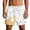 White, variant on ibiyuan Mens Swim Trunks Ice Cream Shorts Baseball Shorts Quick Dry Breathable Board Shorts Beach Bathing Suit Lightweight Swimsuit Swimwear