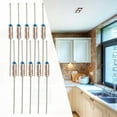 thumbnail image 2 of Temperature Resistant Circuit Cut Off Fuse 10 Pack AC250V 10A Thermal Cutoffs for High Temperature Applications, 2 of 8