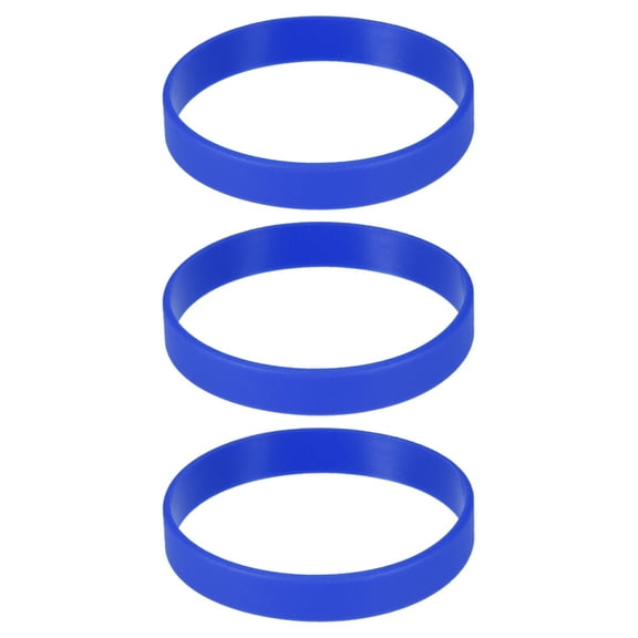 Bracelets Wristbands 1/2 Inch Width 8.5" Length Blue for Sports Club Group Games Party Favors