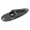 thumbnail image 2 of Guitare Électrique Jack Plaque Entrée Sortie Socket Bateau Style Instrument Accessoire avec Vis Noir, 2 of 14