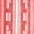 thumbnail image 1 of Ahgly Company Machine Washable Indoor Square Abstract Red Modern Area Rugs, 6' Square, 1 of 4
