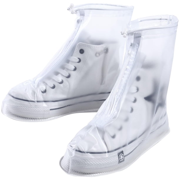 Cubrezapatos Impermeables TSJLIKI Transparentes Reutilizables Antideslizantes
