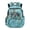 Blue Farm Tractor Construction Print, variant on Baseball Bass Fish Kids Backpack for Boys Cool Sports Print School Bag Lightweight/Breathable/Durable/Waterproof Multi-Pocket Book Bag for Elementary Students