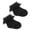 Black, variant on SPRING PARK Newborn Lace Ruffle Newborn Baby Socks Solid Color Cute Bow Princess Baby Girls Sock