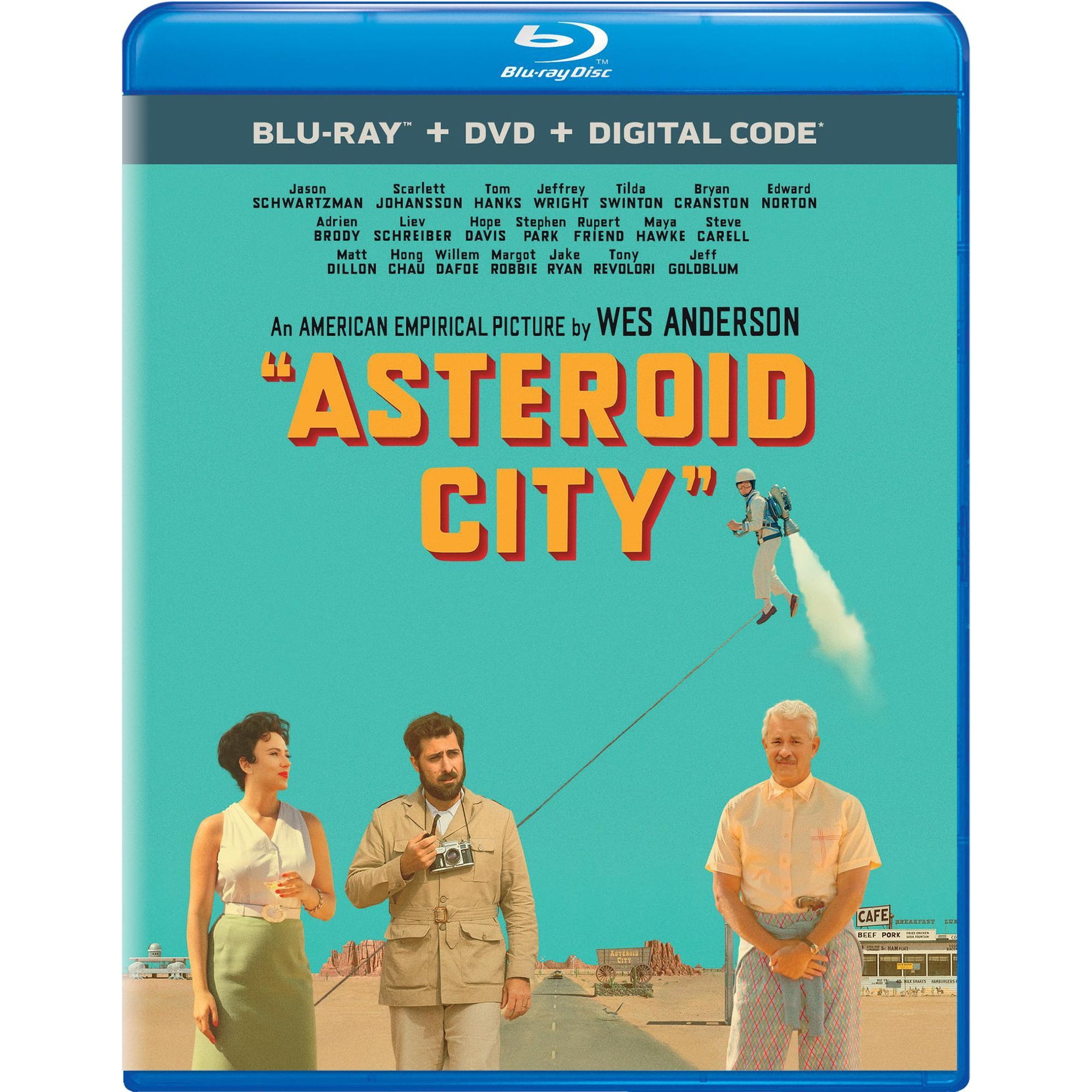 Asteroid City (2023) (Blu-ray + DVD + Digital Copy)