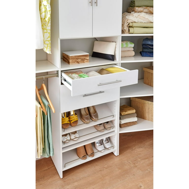  ClosetMaid SuiteSymphony Wood Top Shelf, Add On