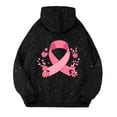 thumbnail image 5 of Cancer Awareness Hoodie 2025 Glitter Sparkle Hoodies with Pockets Hooded Sweatshirt Hoodie Women Pullover, 5 of 6