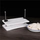 thumbnail image 5 of Wosthever Prensa de tofu con placas curvas, escurridor, placa de presión, utensilios manuales blancos de cocina, herramientas de molde de tablero hechas a Cocina y Comedor Wosthever HA030427-00, 5 of 6