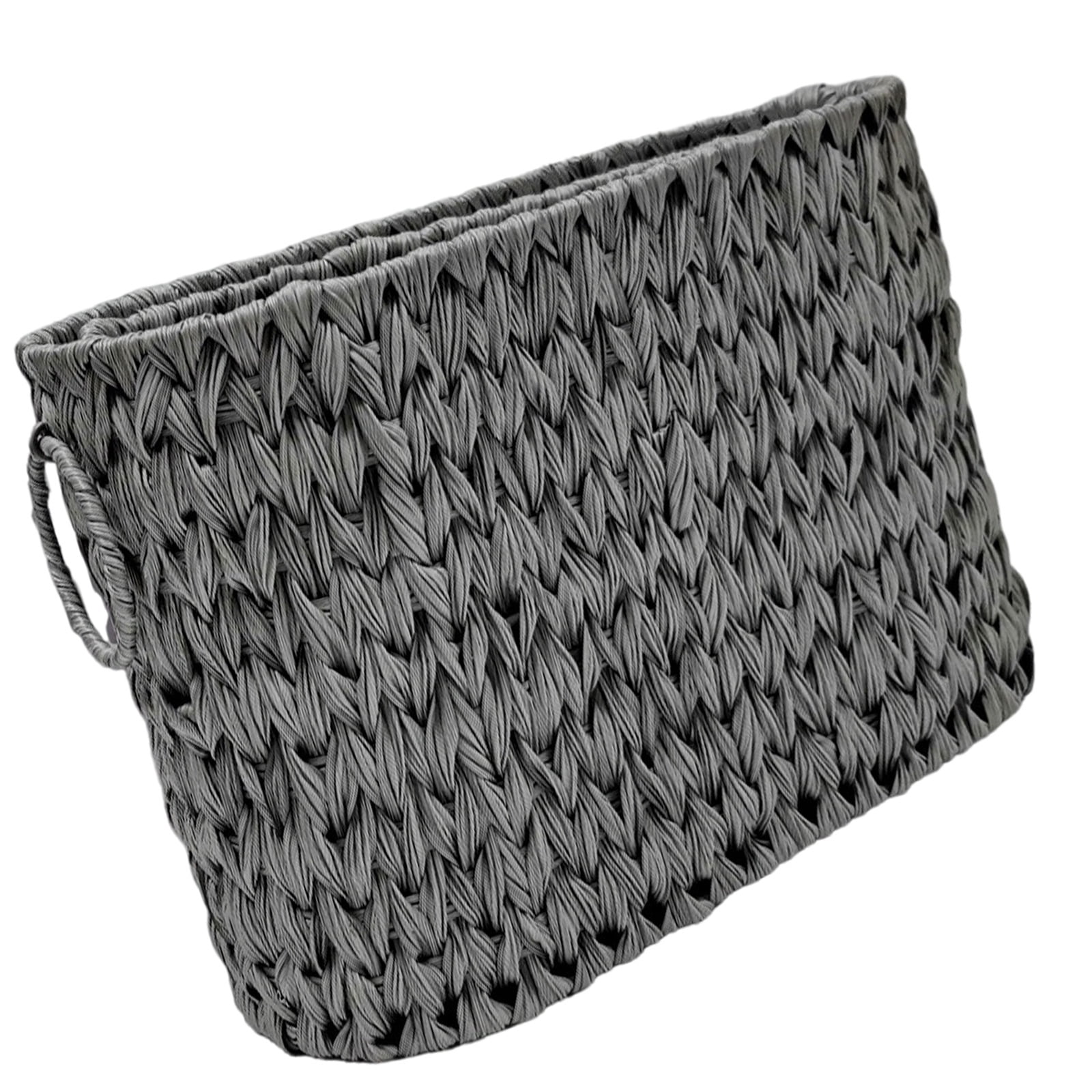 Wicker Toilet Paper Basket with Lid for Bathroom Storage Multipurpose Decorative Holder for Closet Elegant Styles