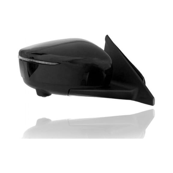Door Mirror - Compatible/Replacement for '18-22 Nissan Kicks SR - Powered, Heated With Signal, Without Blind Spot, Unpainted - Right Hand - Passenger - 963015RL0D