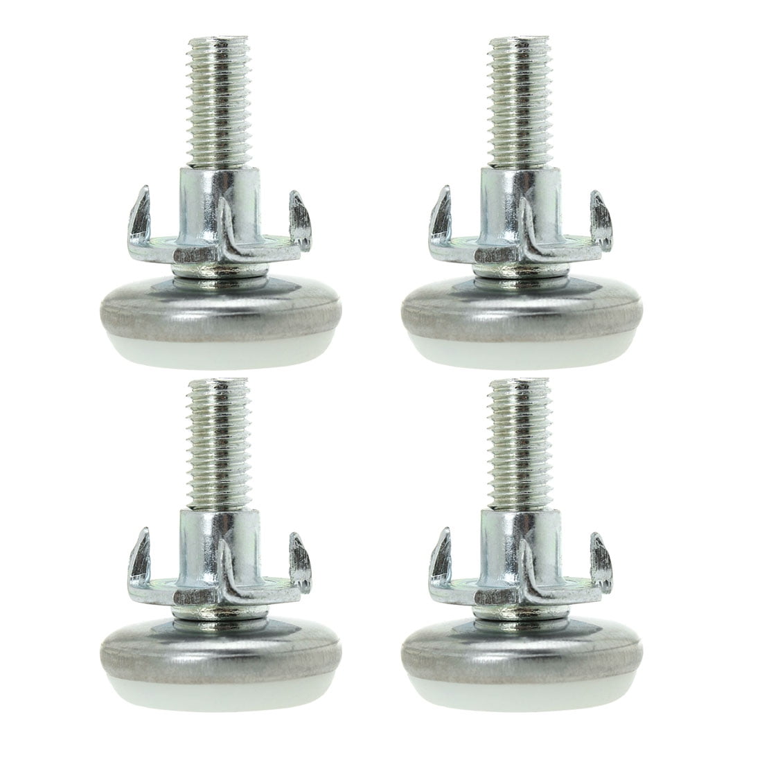 Details about   M6 x 25 x 28mm Leveling Feet Adjustable Leveler with T-nuts for Chair Desk Leg 