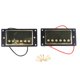 thumbnail image 2 of Pastilla de Doble Bobina para Guitarra Eléctrica Pastilla de Material Metálico para Reemplazo de Piezas de Marco Negro LP ANGGREK  Otros, 2 of 8