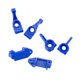 thumbnail image 5 of Piezas para coches RC: Bloques de dirección resistentes y fáciles de instalar, soportes de eje trasero. Azul, 5 of 7