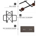 thumbnail image 4 of Shisuyan 1Pc Multi-functional Wall Mounted Helmet Holder Punch-free Storage Hanging Rack, 4 of 8