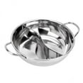 thumbnail image 1 of 2x Olla Caliente para Sopa Cacerola de Cocina Olla Caliente Olla para Fideos Cazuela Compartimentos para Verduras O Carne, 1 of 4