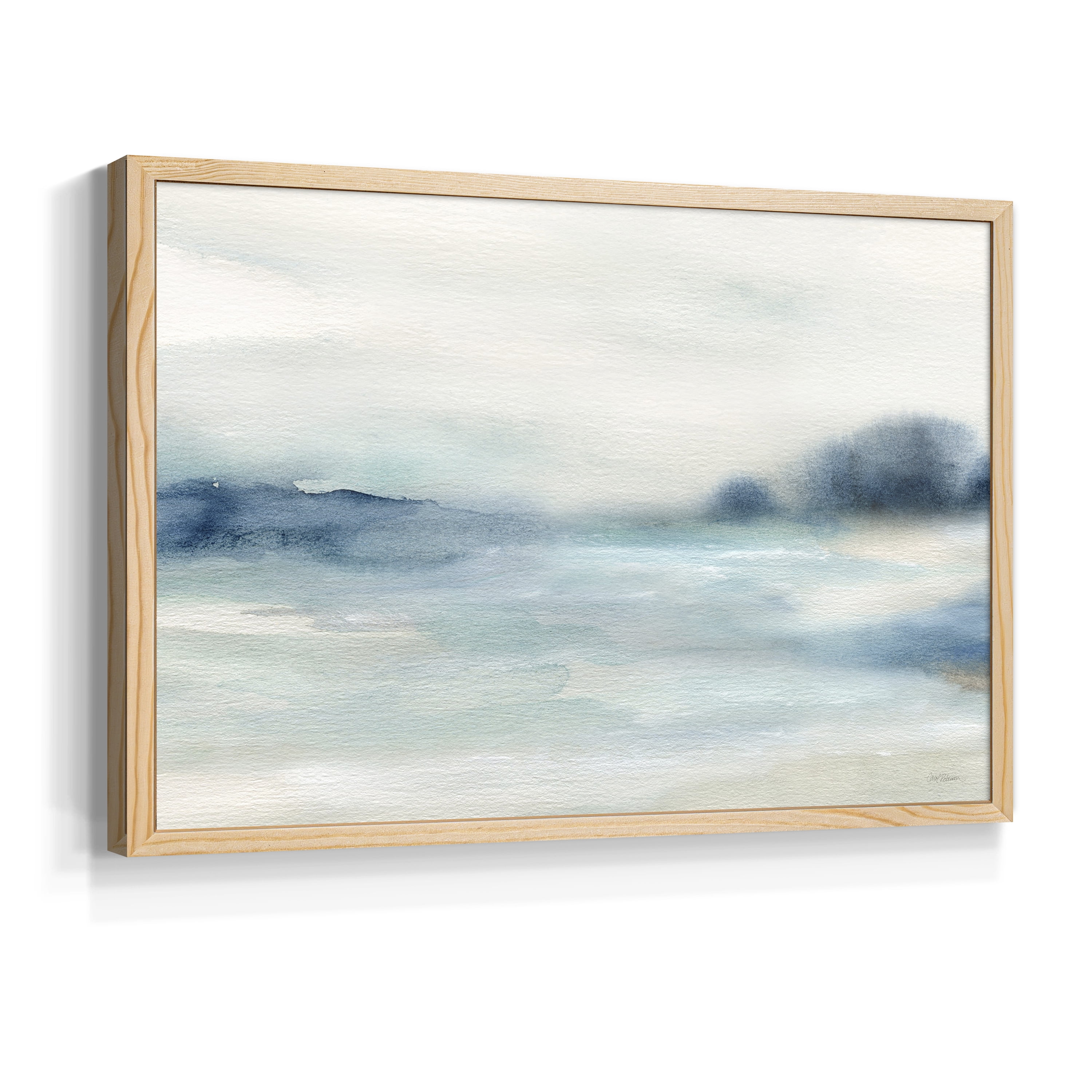 Simply Soft Morning by Carol Robinson - Restickable Framed Giclée Print