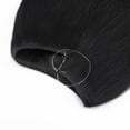 thumbnail image 4 of MY-LADY Invisible Wire in Human Hair Extensions Highlight Secret Fish Line Headband No Clips Hairpiece Straight 16-22Inches for Women, 4 of 7