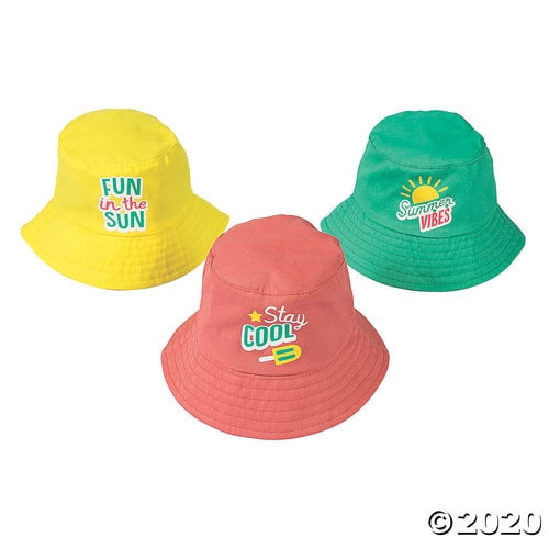 Summer Fun Bucket Hats - Walmart.com