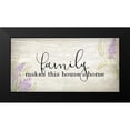 thumbnail image 2 of Kimberly, Allen 24x14 Black Modern Framed Museum Art Print Titled - Family Makes, 2 of 5