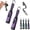 Purple, variant on 4-in-1 Smart Display Keychain Cable – Portable Fast Charging Cable with Digital Power Display, 4 Interfaces Compatible, Keychain Charger Cord for Phone & Tablet