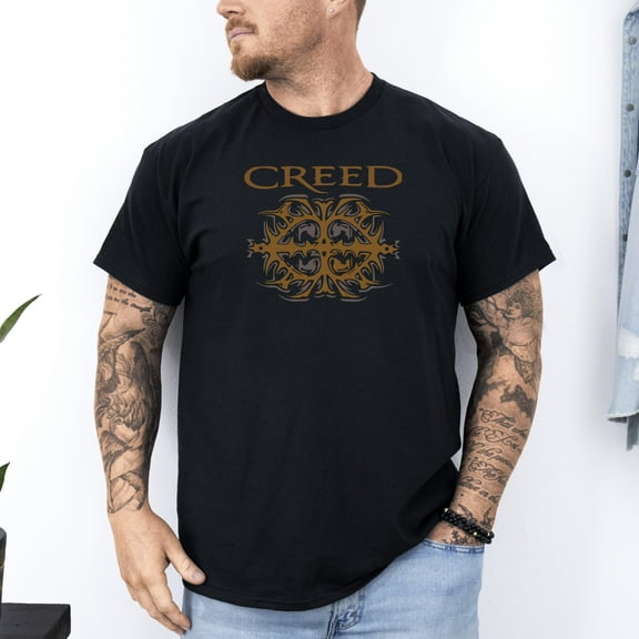 Creed Band Logo Vintage Unisex Fan T-shirt, for men & women, up to size 5XL.