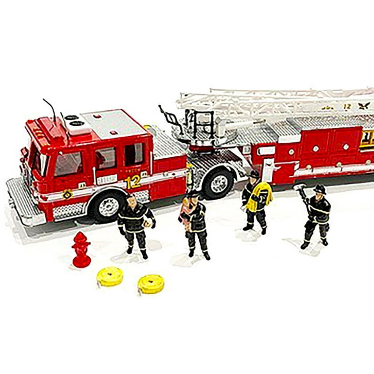 AMERICAN DIORAMA 1/64 FIGURINES Firefighter Figurines Set