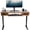 Vintage Brown/Black, variant on VIVO Electric 55” x 24” Desk with Rear-set Legs, Vintage Brown Top, Black Frame