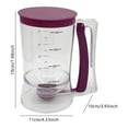 thumbnail image 5 of YIEMEEN Accurate Flows Control Cup Measuring Cup Funnel Cup For Home Bakers And Cooks, 5 of 7